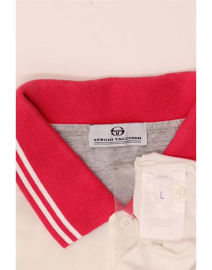 SERGIO TACCHINI Muška polo majica Veliki bijeli pamuk u boji