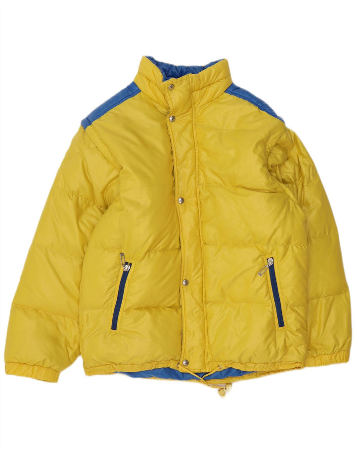 Trissi muška podstavljena jakna IT 50 Large Yellow Colourblock najlon