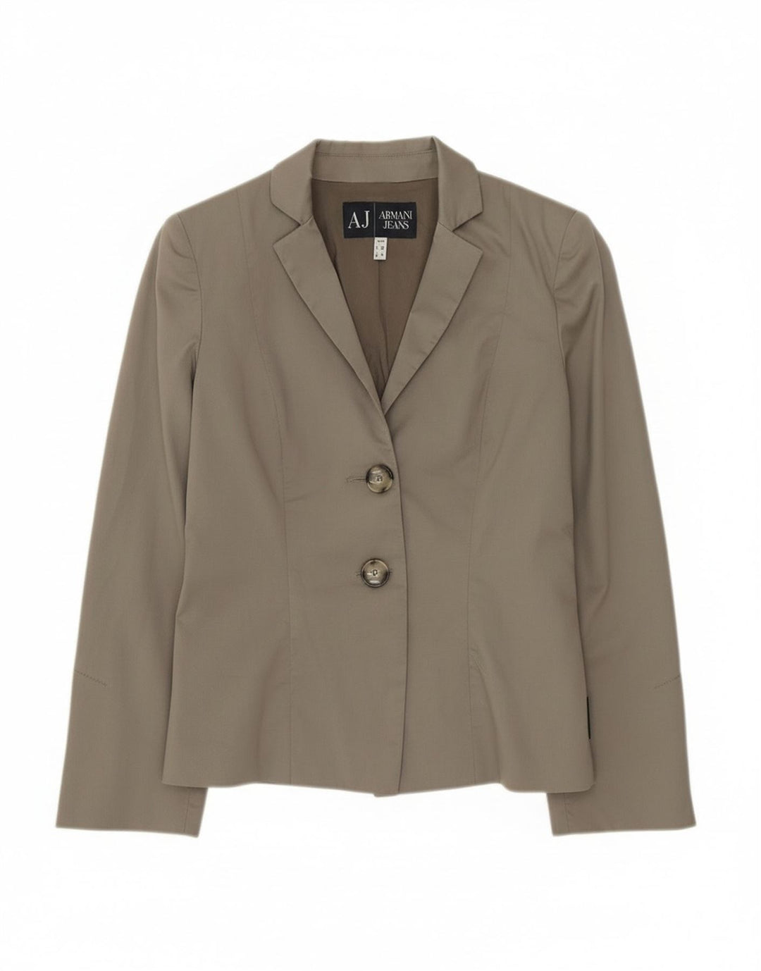 Armani Jeans Ženska jakna s 2 gumba EU 40 srednje sivi pamuk