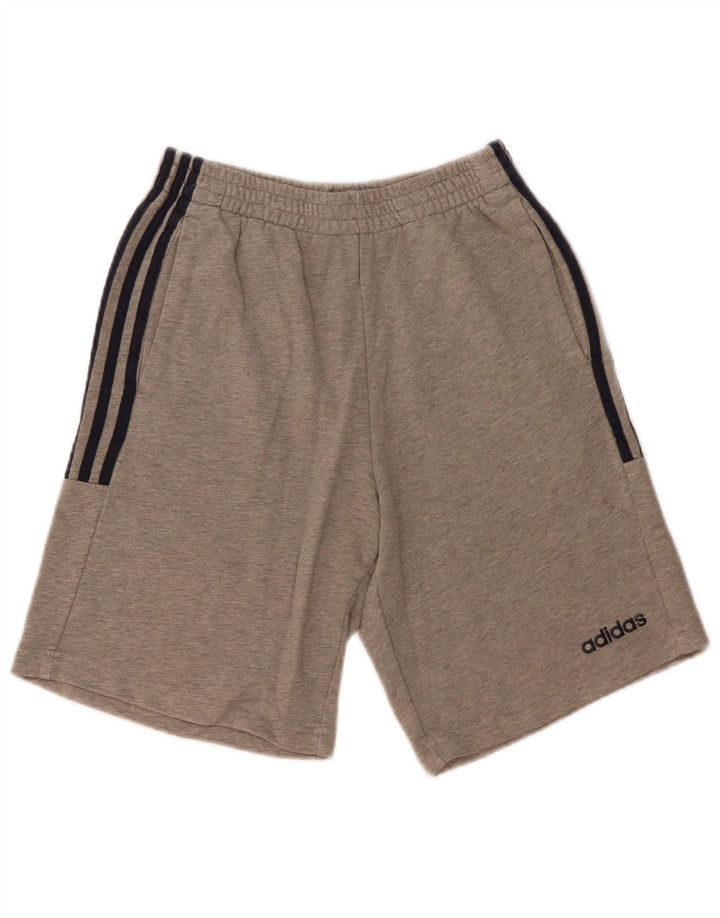 Adidas muške sportske kratke hlače male sive pamučne boje