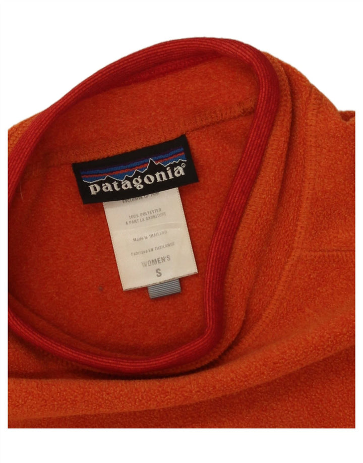 Patagonia ženski džemper od flisa UK 10 Mali narančasti poliester
