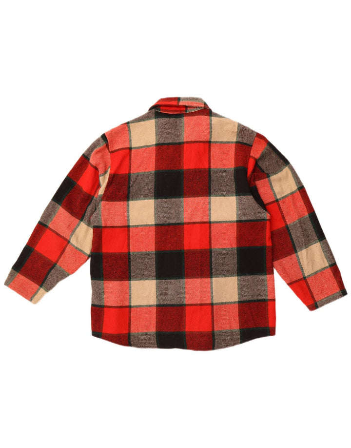 BENETTON ženska košulja od flanela UK 18 XL višebojni karirani akril