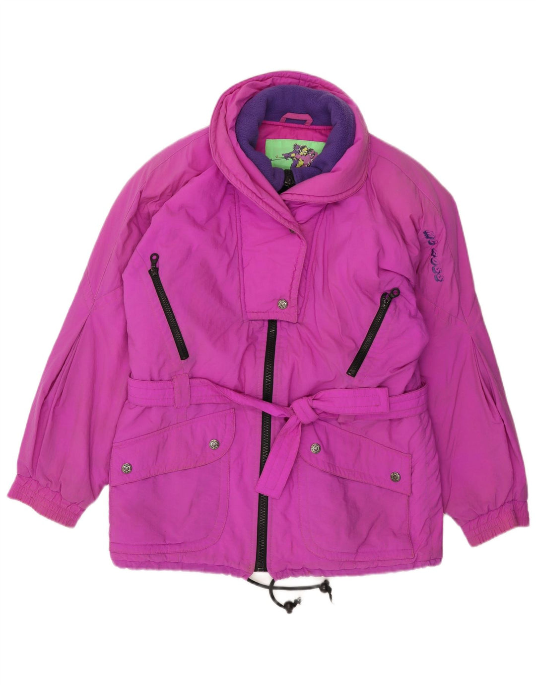 MC Ross ženska skijaška jakna UK 16 Large Pink Retro