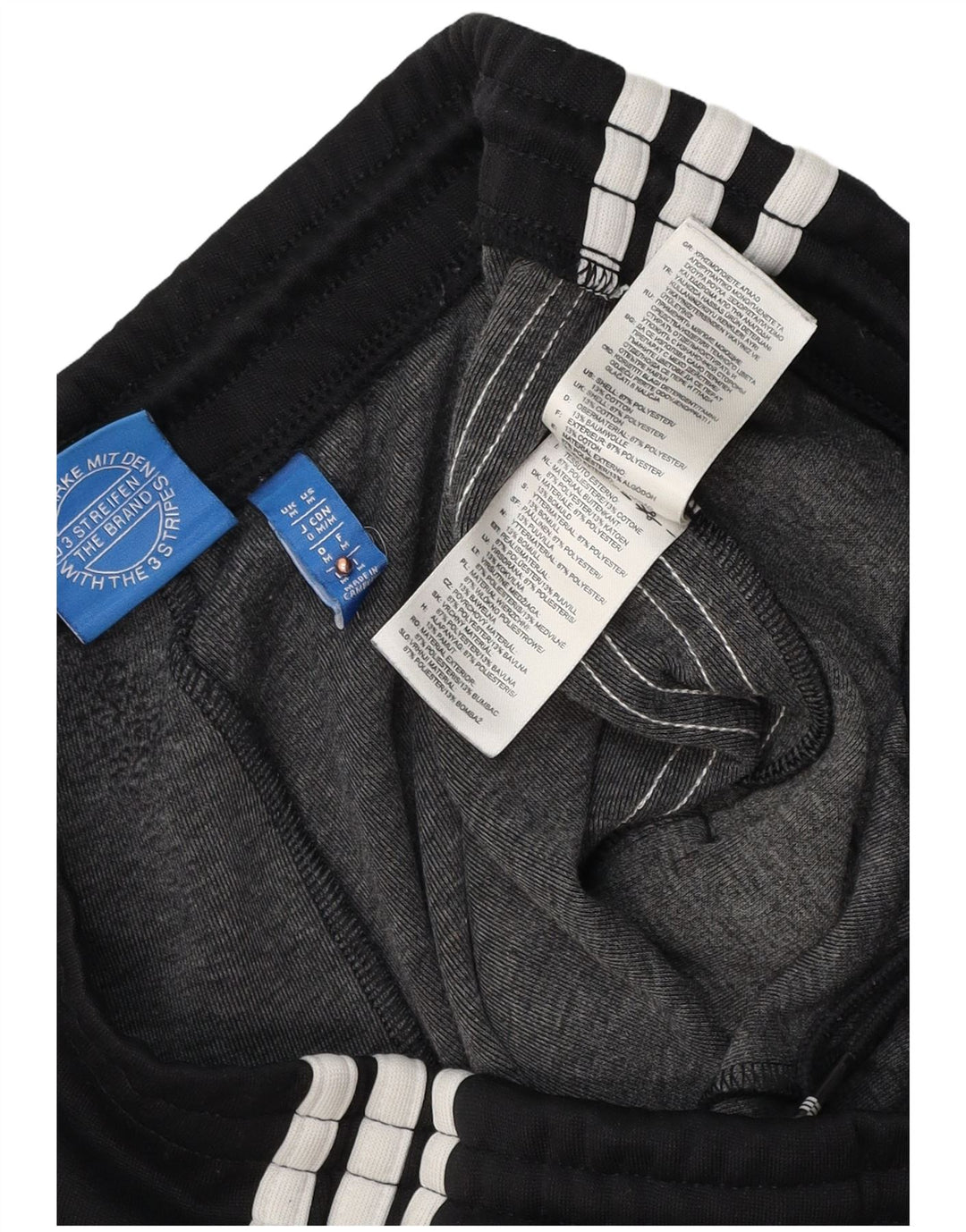 ADIDAS Ženska trenirka Hlače Joggers UK 12 Srednji crni poliester