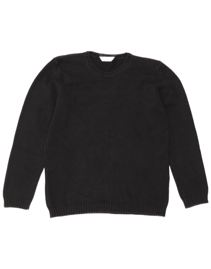 Marks & Spencer ženski pulover s okruglim izrezom UK 10 Small Black