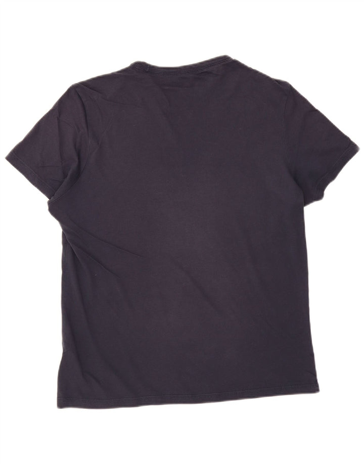 JACK & JONES Muška majica kratkih rukava s grafičkim motivima Srednji tamnoplavi pamuk