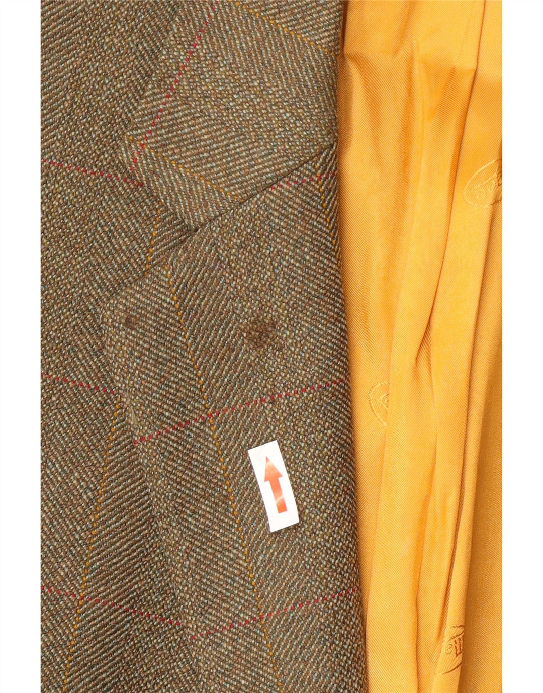 Magee muška jakna s 2 gumba UK 42 XL smeđa karirana vuna