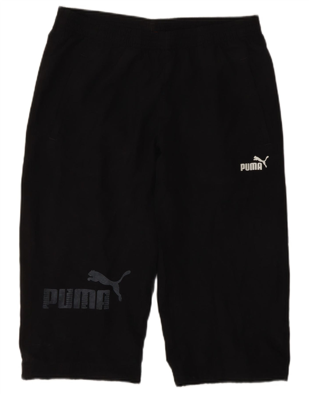 PUMA Boys Graphic Bermuda kratke hlače 13-14 godina crne poliesterske