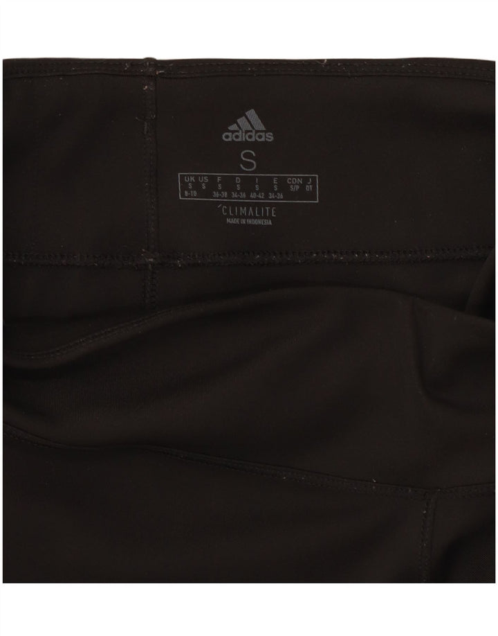 Adidas ženske tajice Climalite UK 8/10 male crne poliesterske
