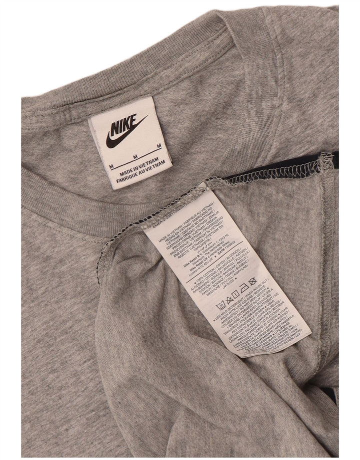 Nike muška majica s grafičkim motivima, srednje siva, pamuk