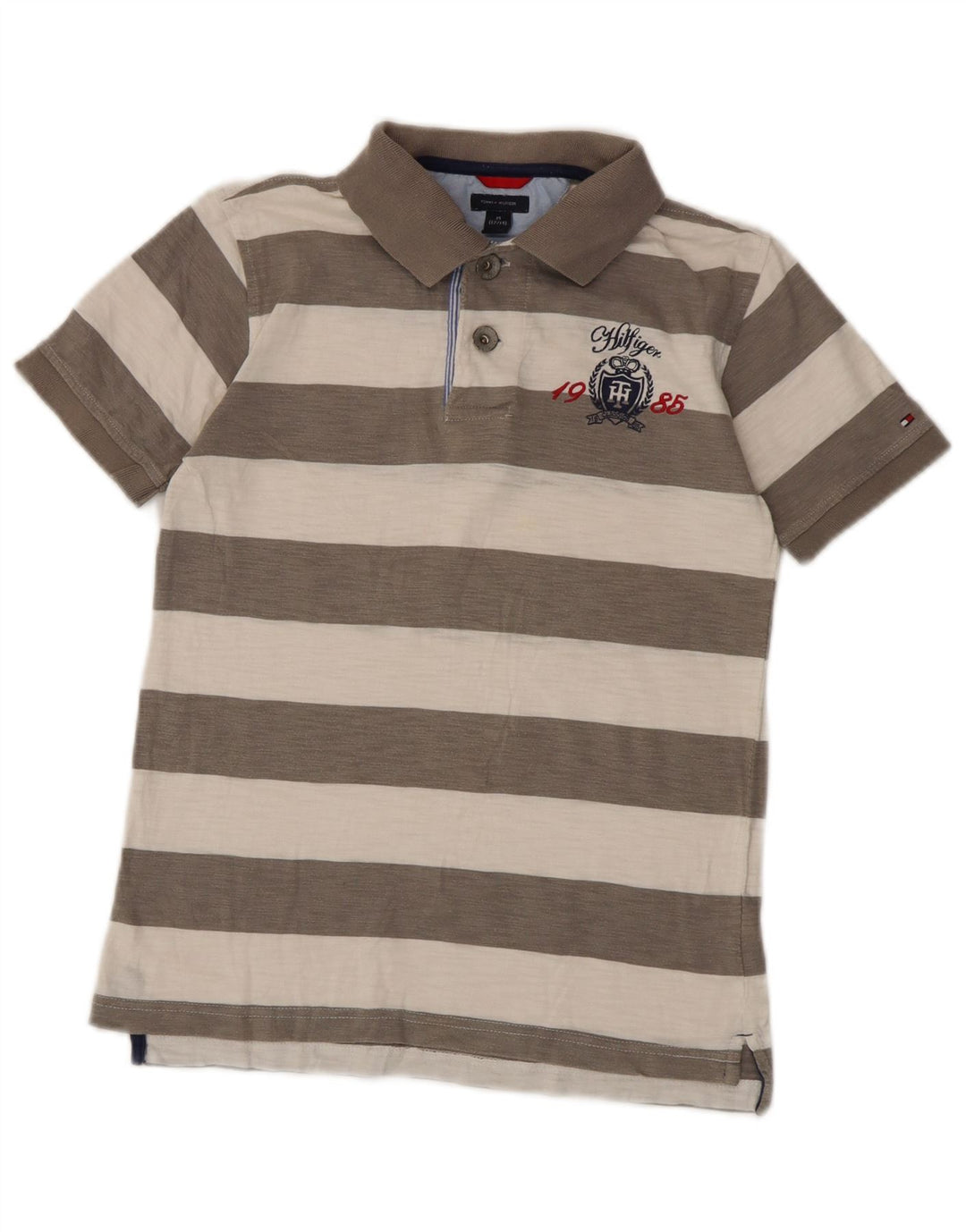 Tommy Hilfiger Ragbi polo majica za dječake 12-13 godina srednje sive na pruge