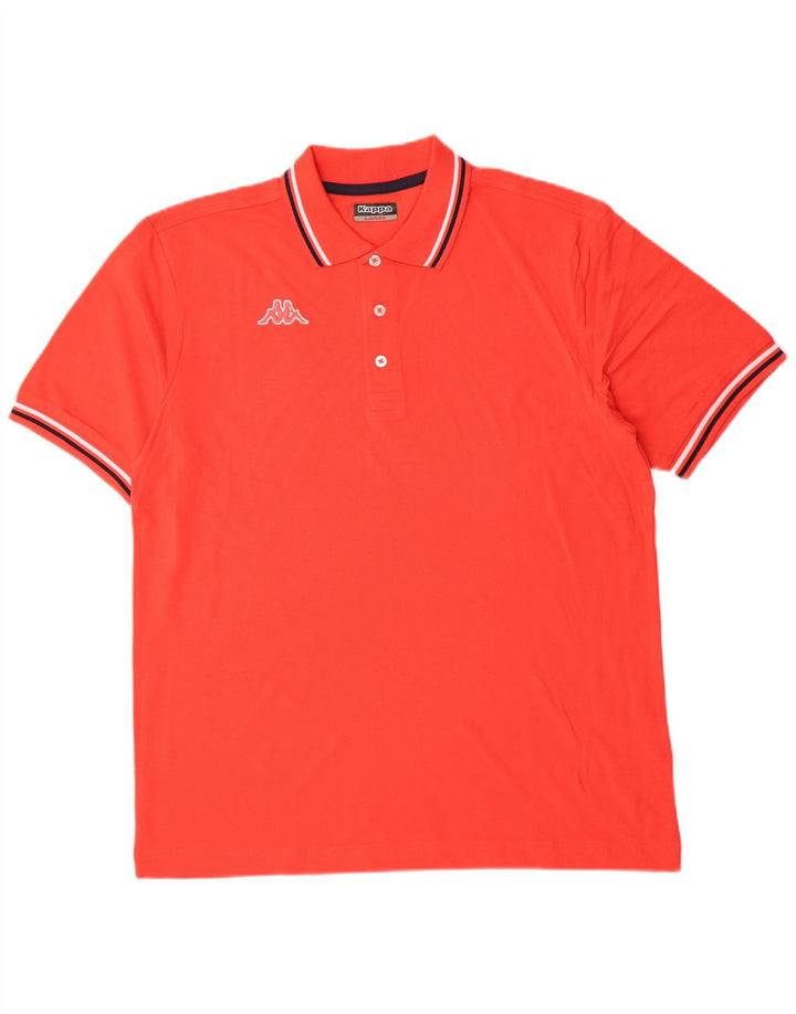 KAPPA muška polo majica velika crvena pamuk