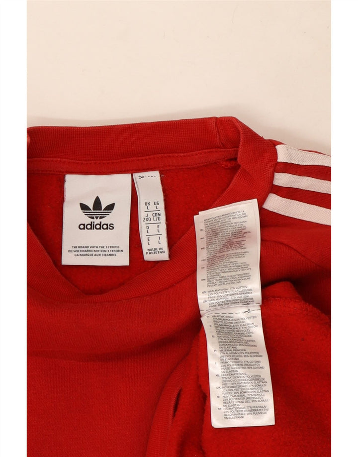 Adidas muški džemperi veliki crveni pamuk