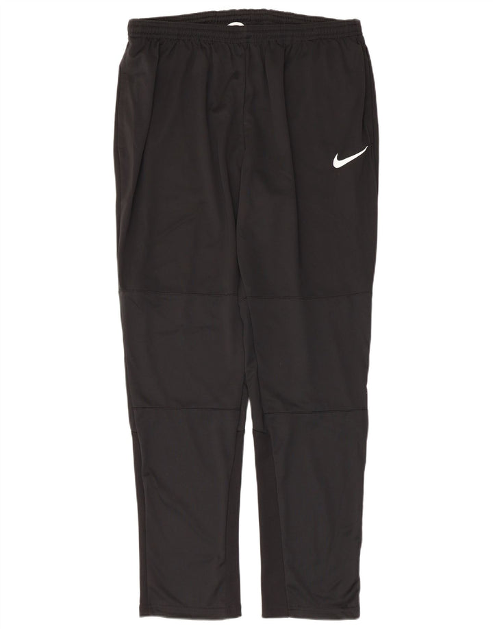 NIKE Ženske Dri Fit Trenirke Hlače UK 18 XL crni poliester