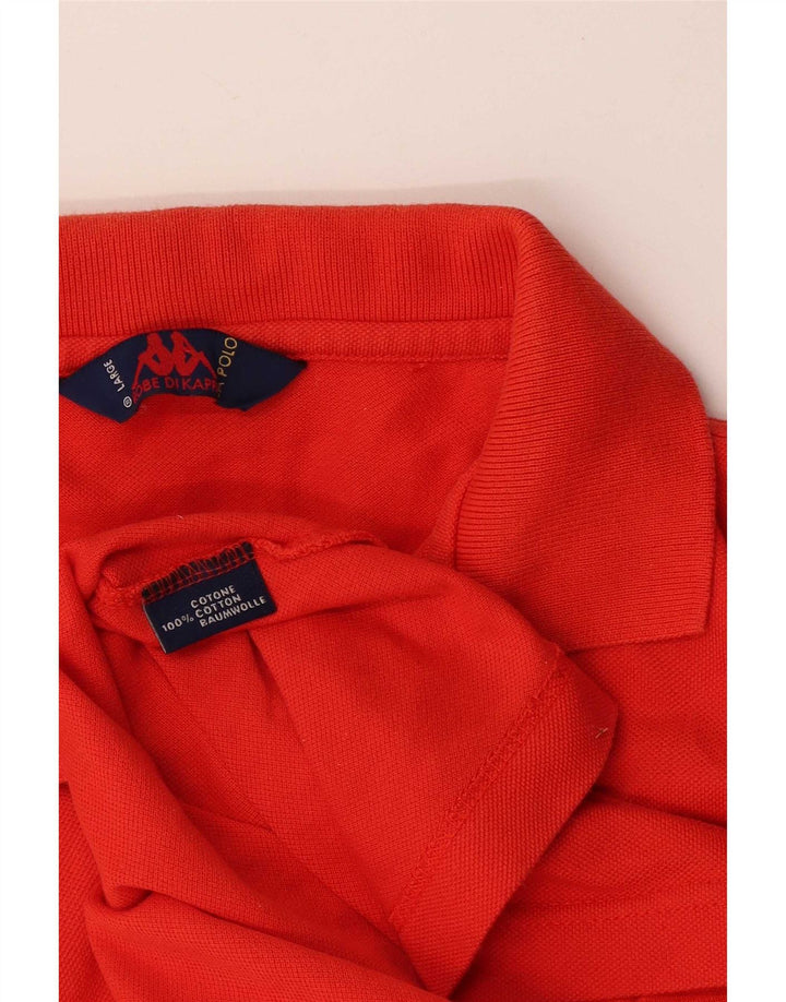 Kappa muška polo majica velika crvena pamuk