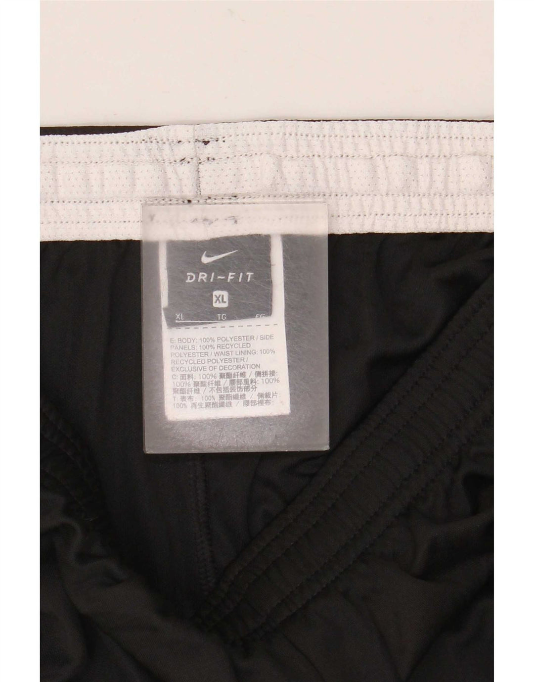 Nike muške Dri Fit sportske kratke hlače XL crne boje od poliestera