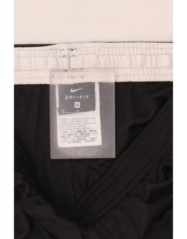 Nike muške Dri Fit sportske kratke hlače XL crne boje od poliestera