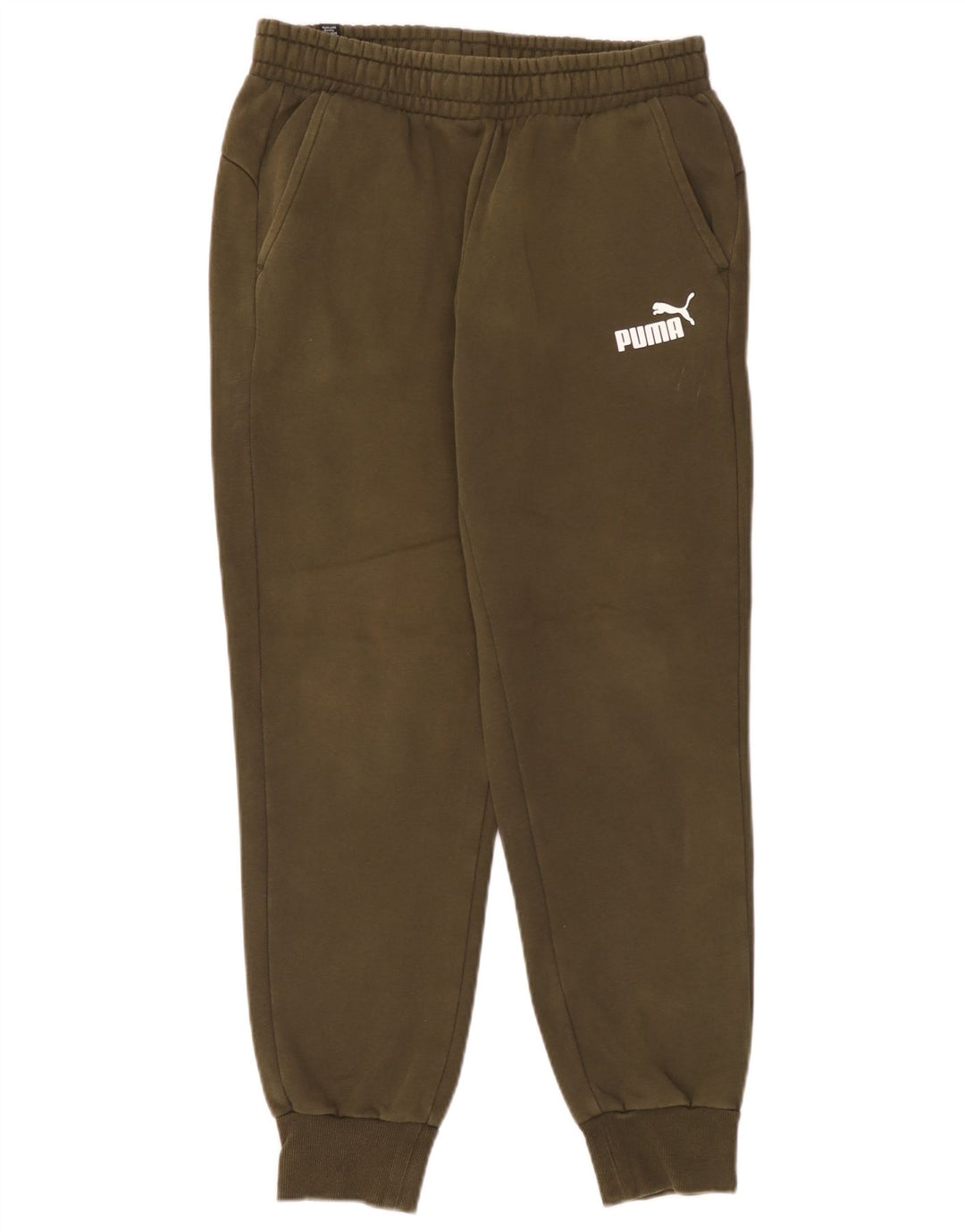 Puma muške trenirke Hlače Joggers Srednji kaki pamuk