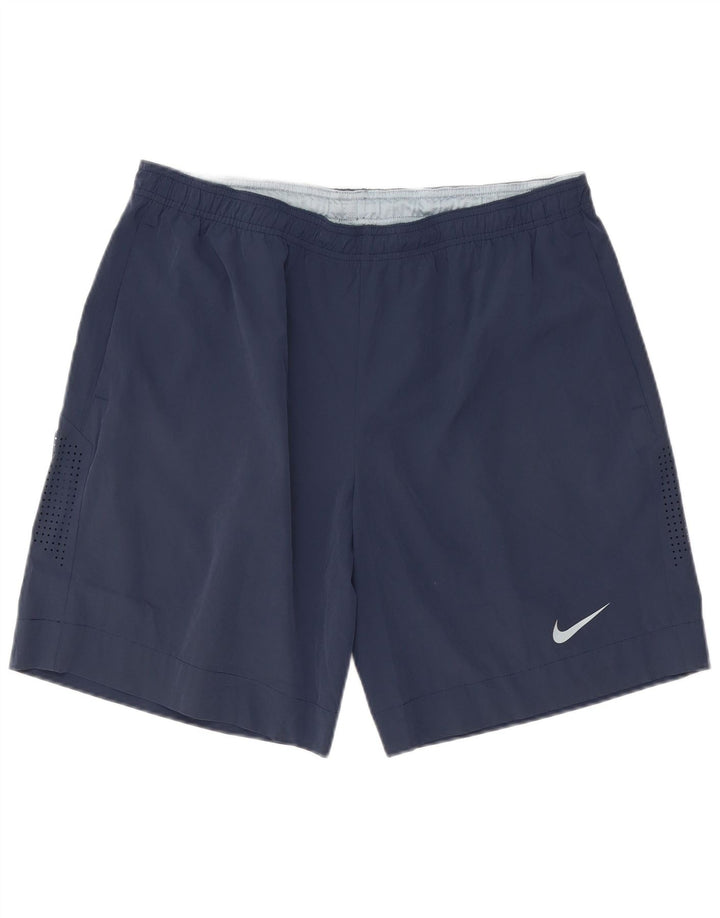 Nike muške sportske kratke hlače XL tamnoplavi poliester