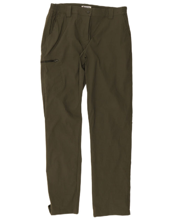 Mountain Warehouse Ženske kargo hlače za planinarenje UK 12 Srednje W30 L31 Kaki