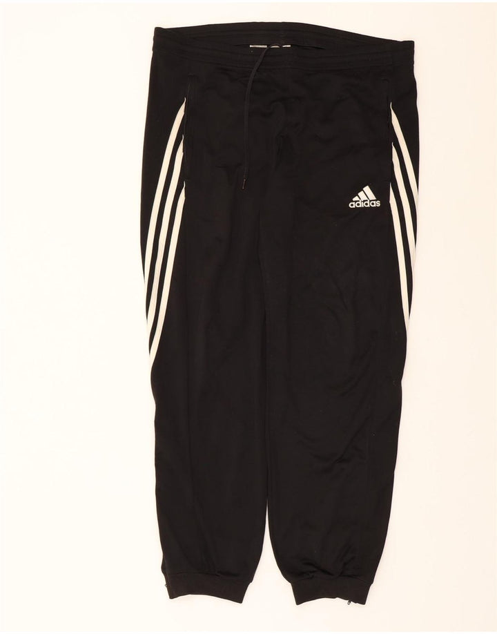 ADIDAS Mens Tracksuit Trousers Joggers Medium  Black Polyester Vintage Adidas and Second-Hand Adidas from Messina Hembry 