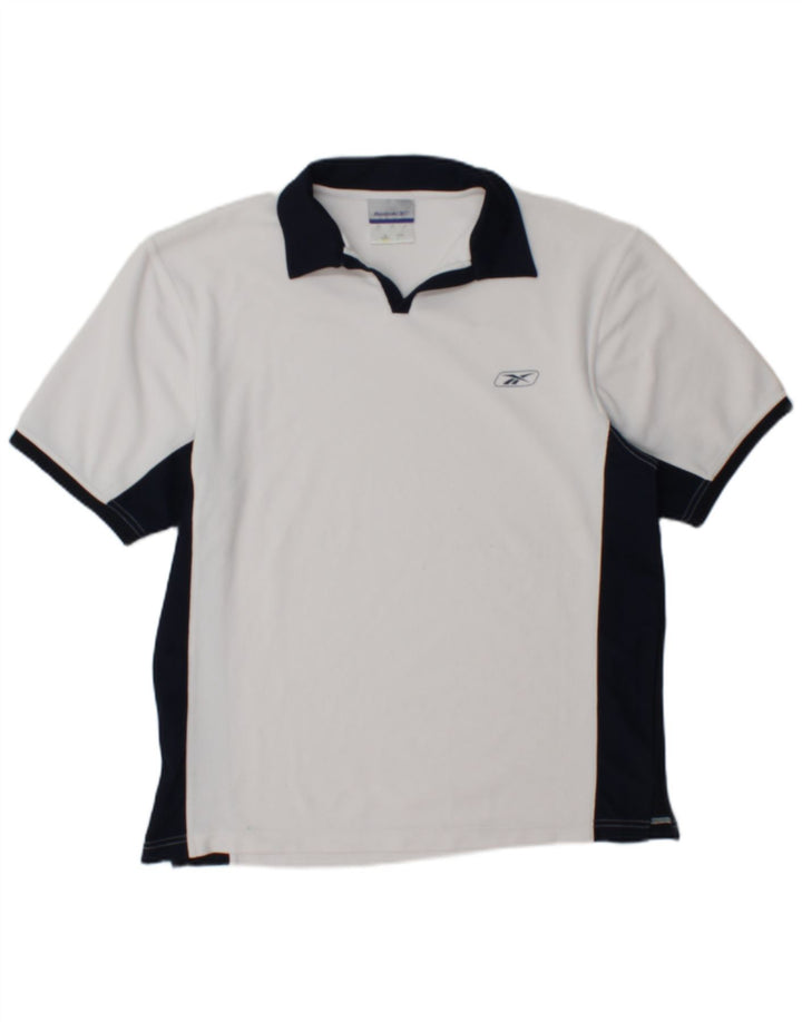 Reebok muška polo majica XS bijele boje