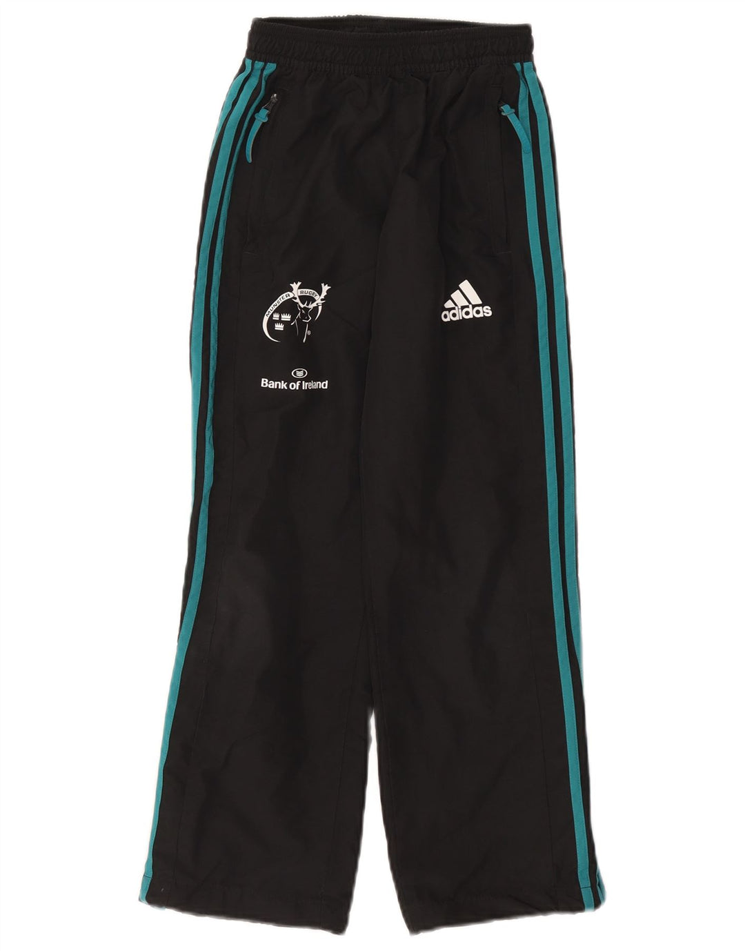 ADIDAS Boys Munster Rugby Graphic Trenirke hlače 9-10 godina crne