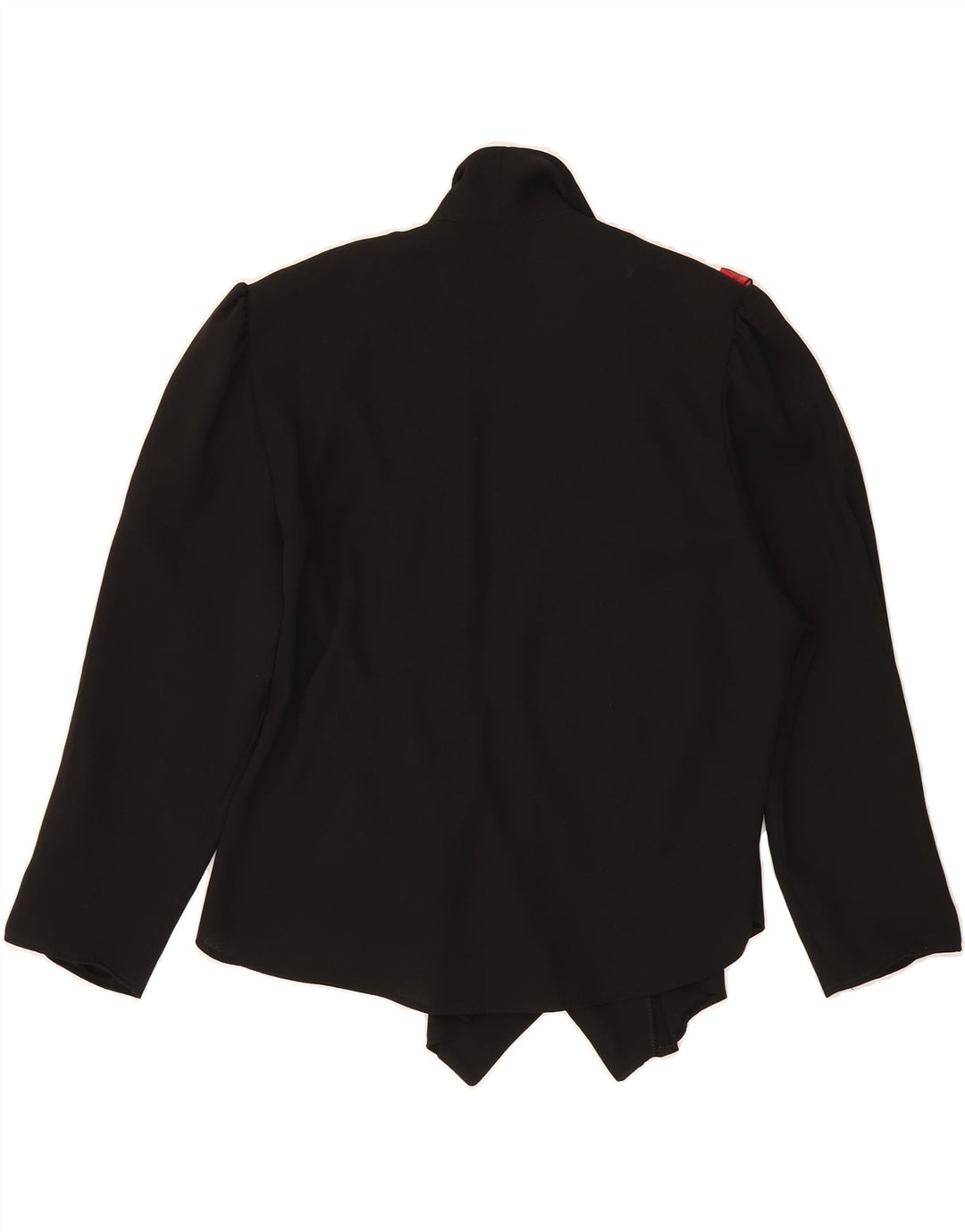 YOUR SIXTH SENSE Womens Blazer Jacket EU 38 Medium Black Floral Polyester Vintage Your Sixth Sense and Second-Hand Your Sixth Sense from Messina Hembry 