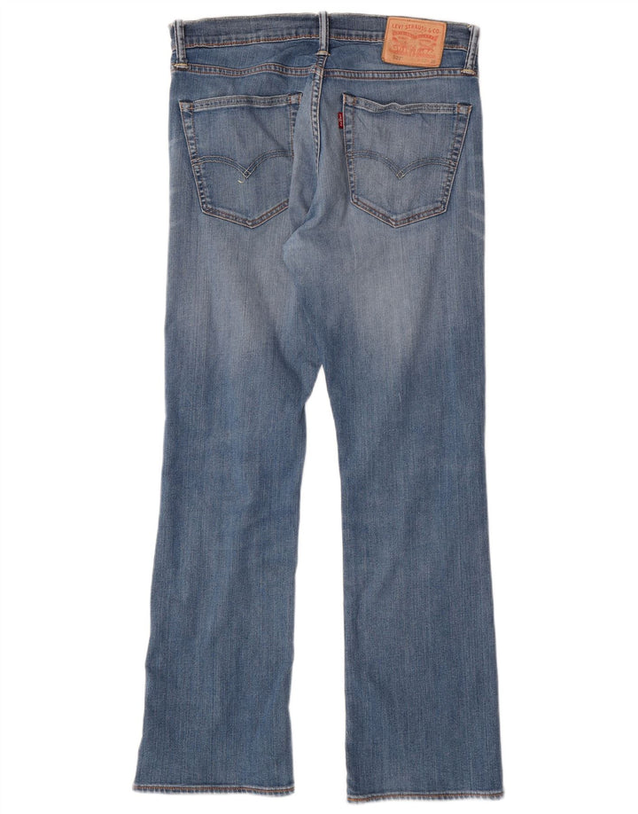 LEVI'S Muške 527 Bootcut traperice W30 L32 Plavi pamuk