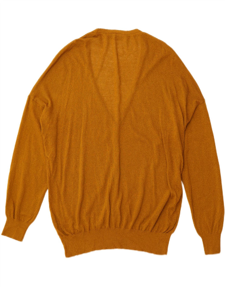 ZARA ženski prekomjerni džemper UK 10 Small Brown