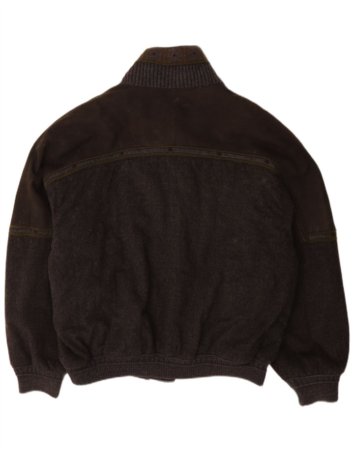Torras muška bomber jakna IT 58 4XL siva vuna