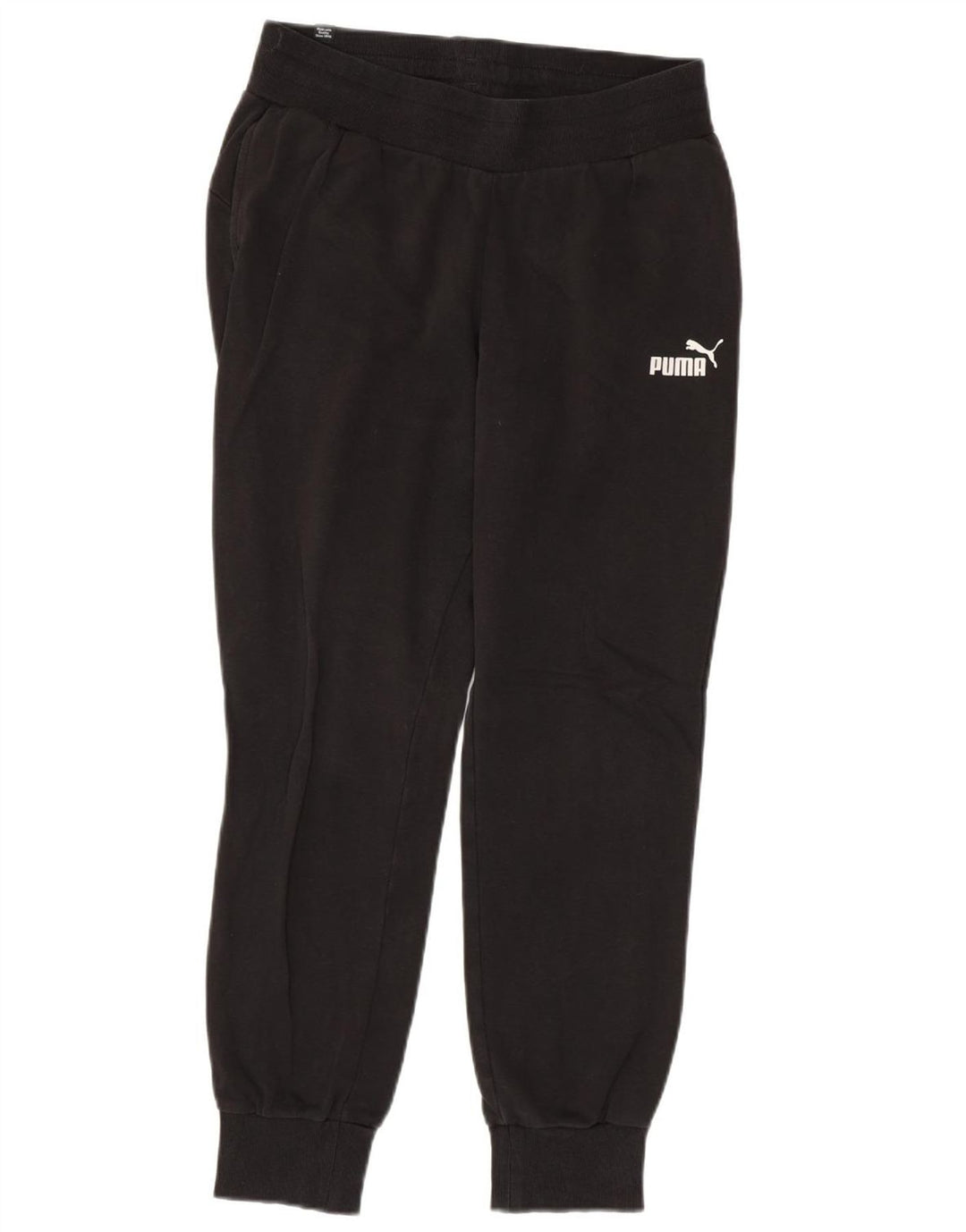 PUMA Womens Tracksuit Trousers Joggers UK 12 Medium Black