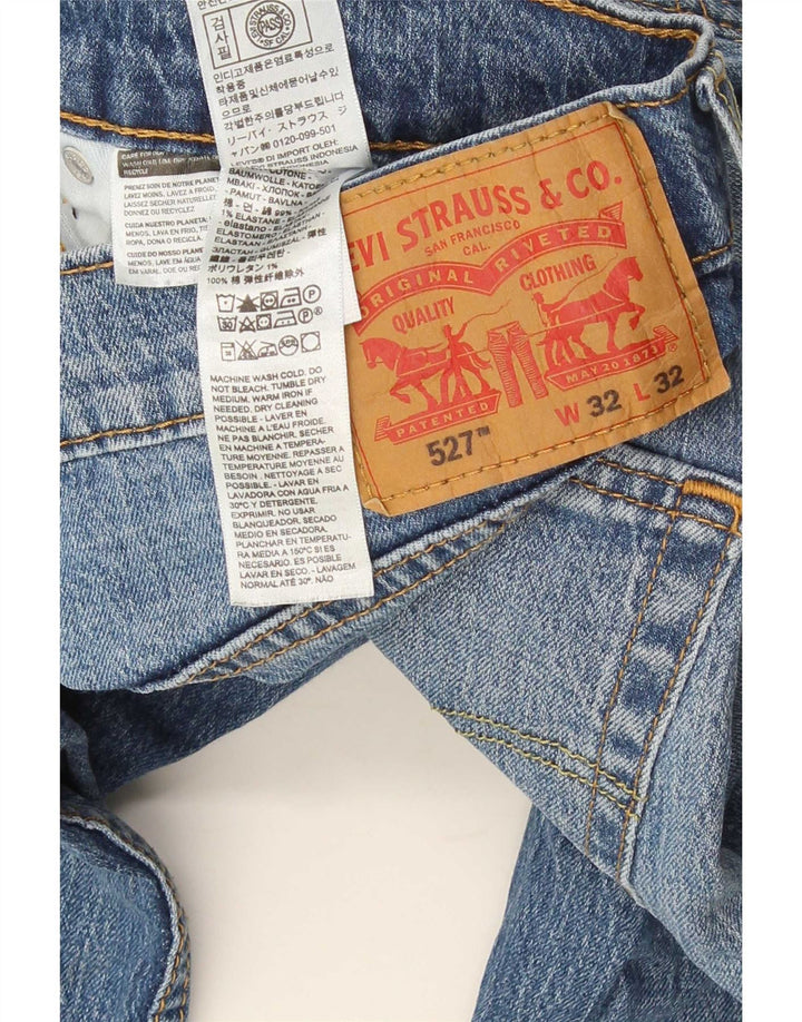 Levi's muške 527 uske traperice W32 L32 plavi pamuk