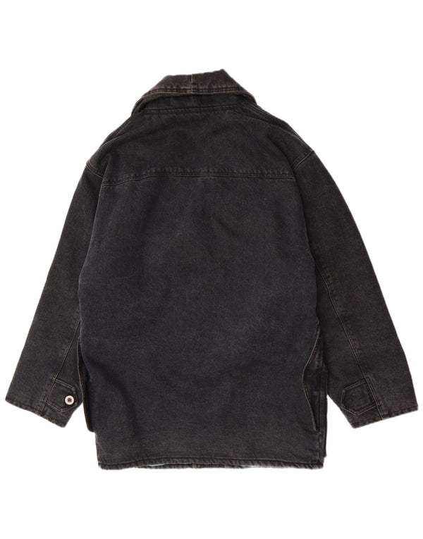 Blue Side muška traper jakna UK 40 velika crna