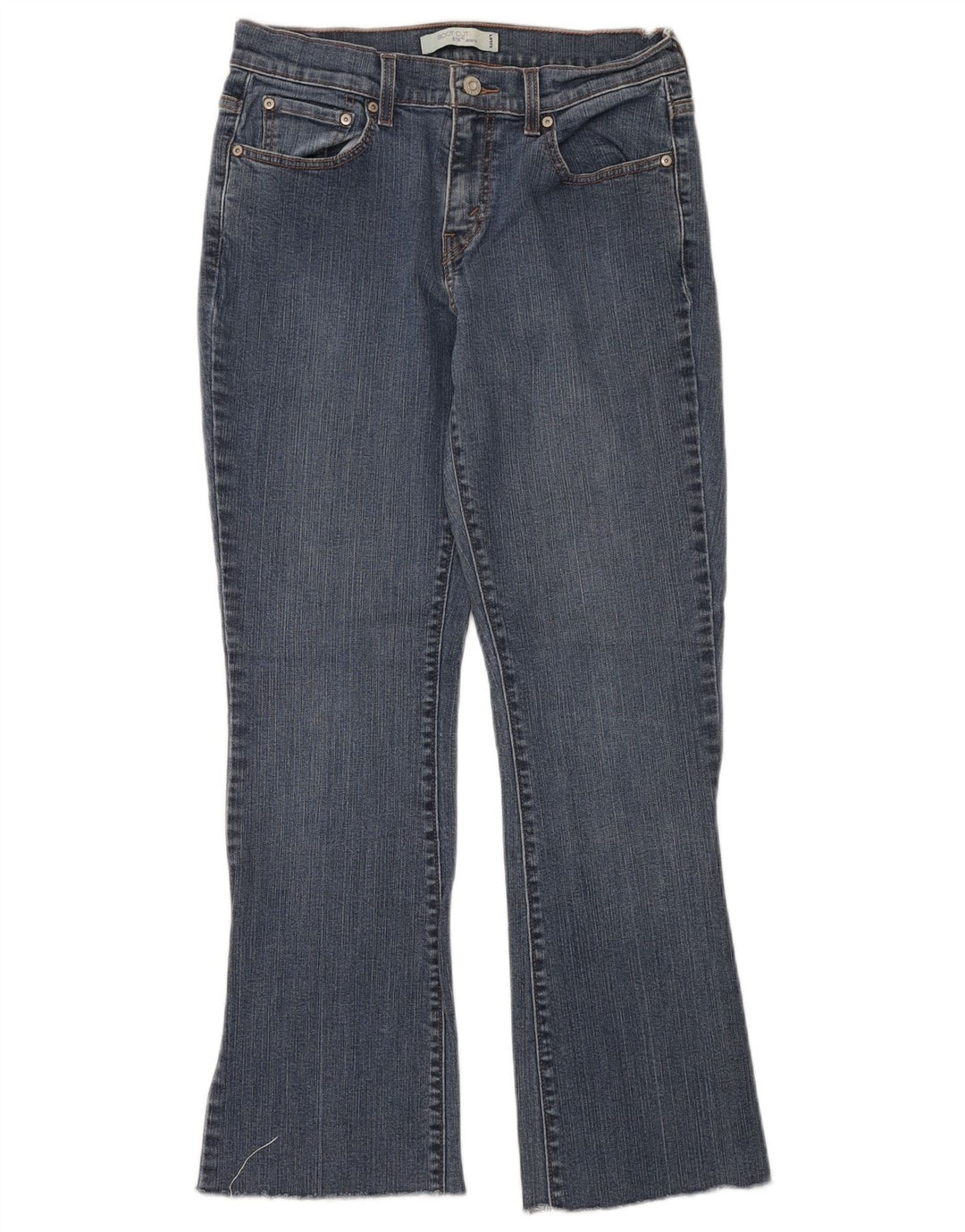 Levi's ženske 515 Bootcut traperice US 8 srednje W28 L30 plavi pamuk