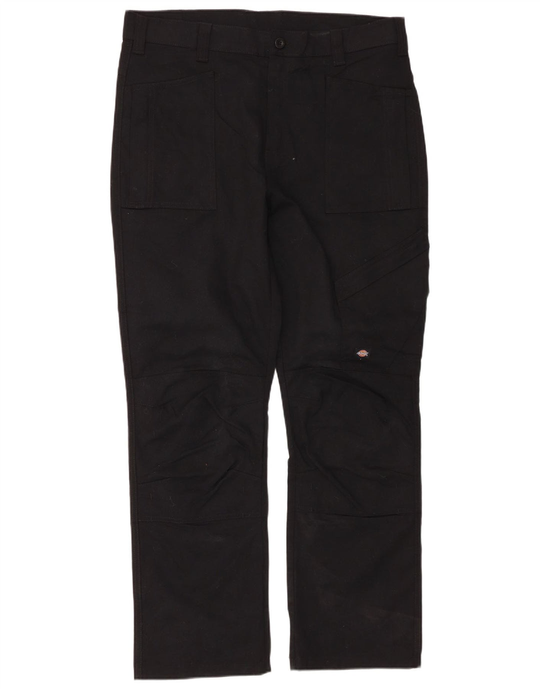 Dickies muške ravne kargo hlače W36 L32 crni poliester