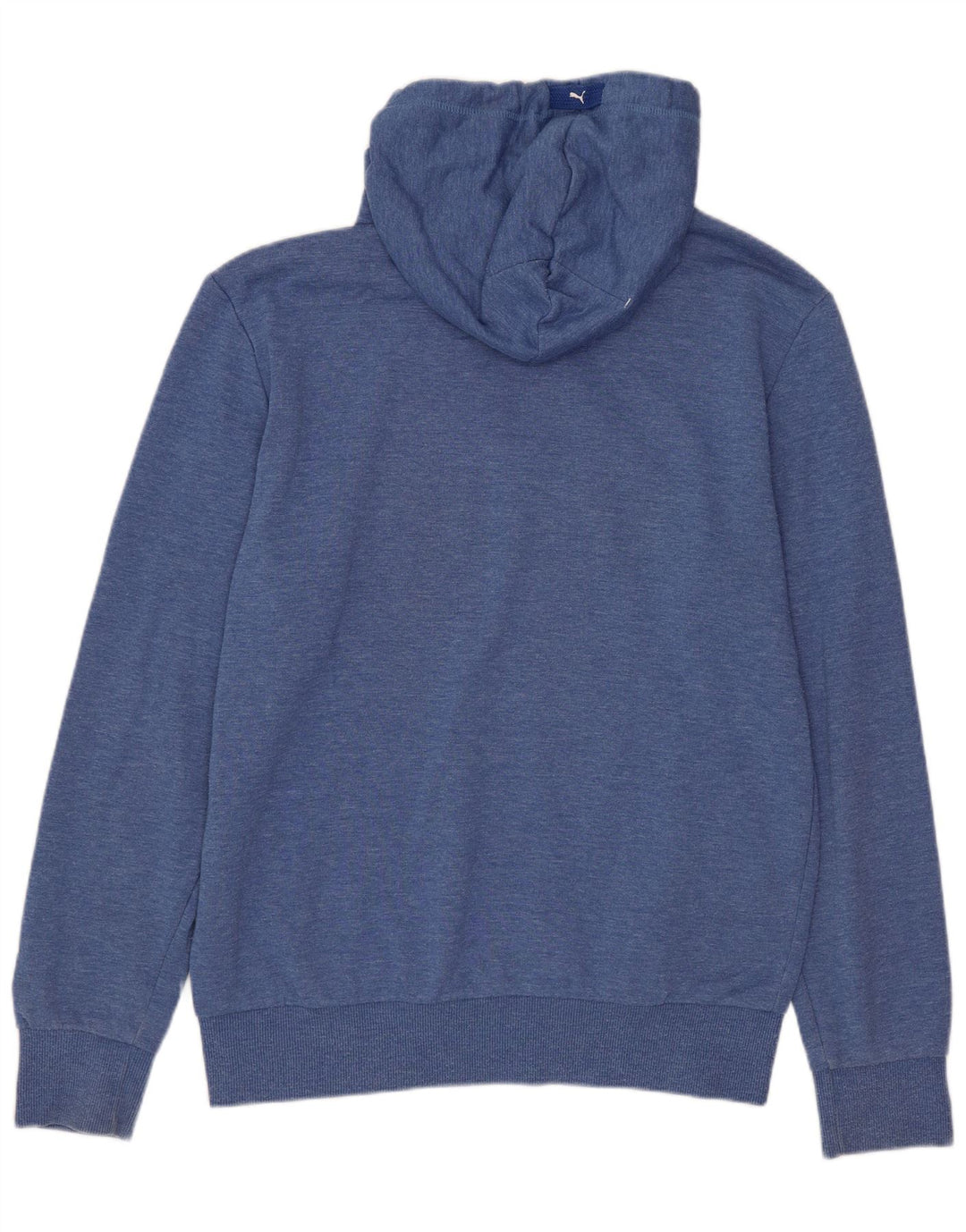 Puma muška majica s kapuljačom s kapuljačom, mali plavi poliester