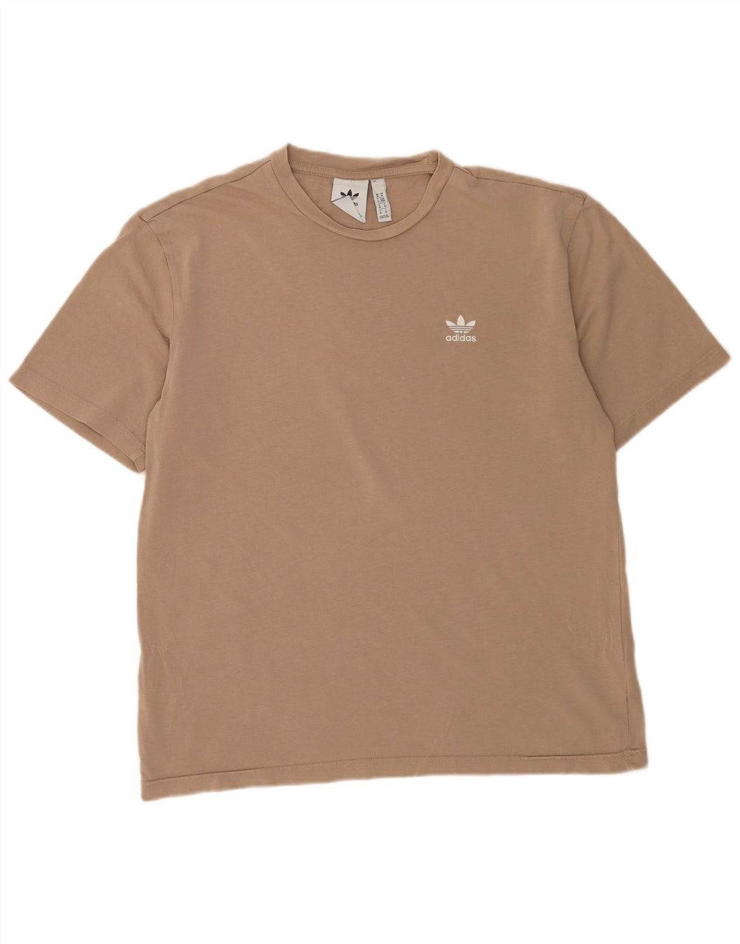 Adidas muška majica s grafičkim motivima, srednje bež pamuk