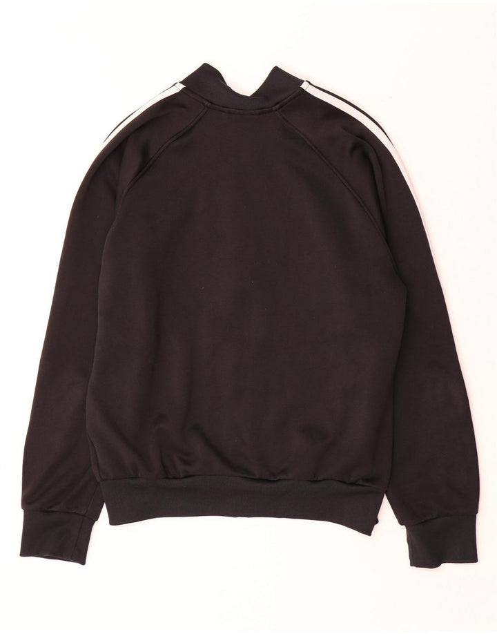 ADIDAS ženska gornja jakna za trenirku UK 14 Srednje crni pamuk