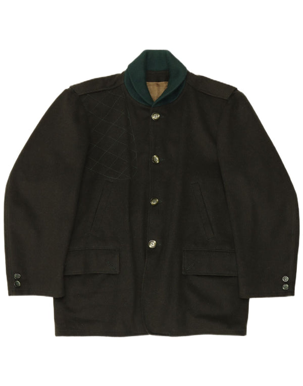 Vintage muški kaput IT 54 2XL kaki boje