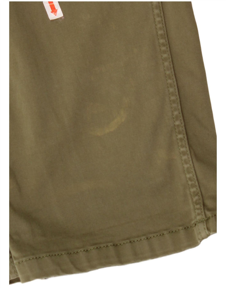 TOMMY HILFIGER Muške uske chino hlače W31 L32 kaki pamuk