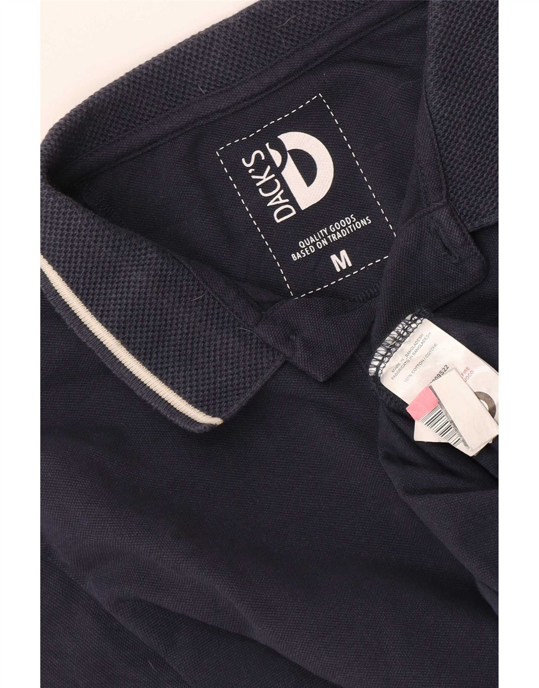 Dack's muška polo majica Srednje tamnoplavi pamuk