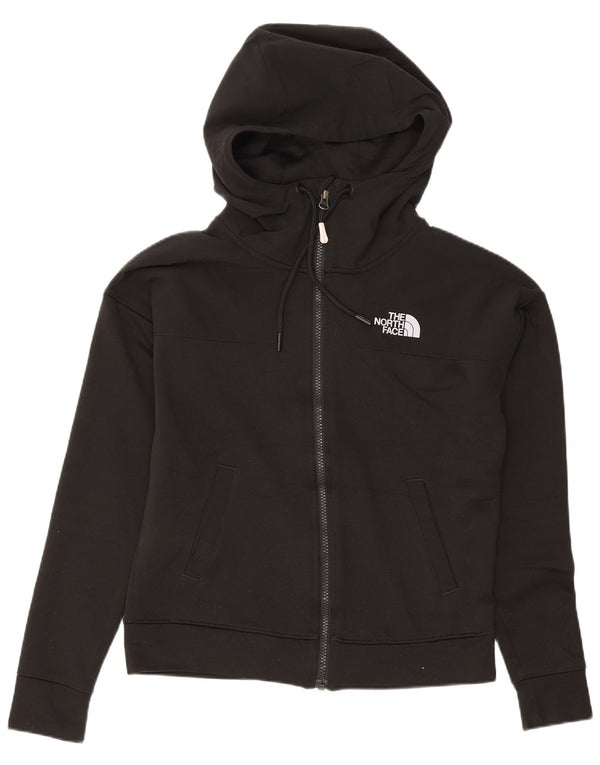 The North Face ženski pulover s kapuljačom s kapuljačom s patentnim zatvaračem UK 6 XS crni