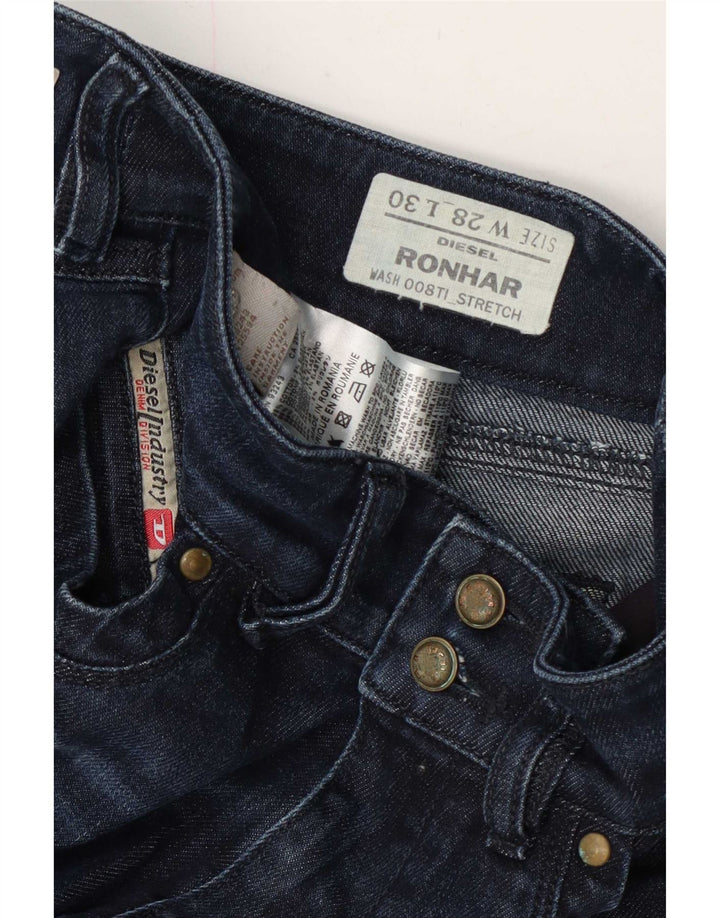 Diesel ženske Ronhar Bootcut traperice W28 L30 tamnoplavi pamuk