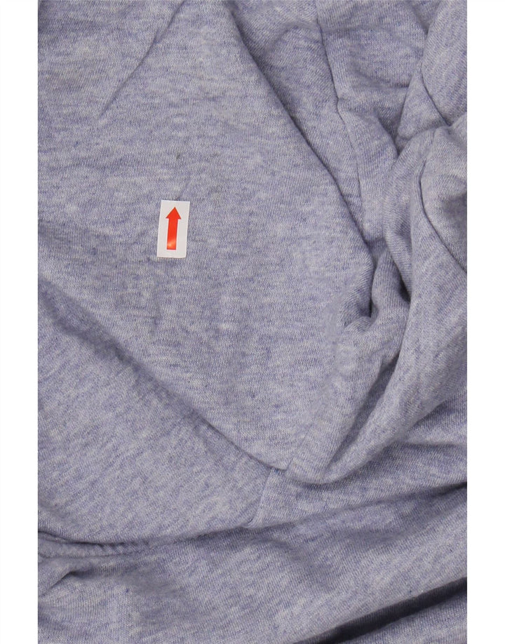 NIKE Ženska velika majica s kapuljačom UK 16 Veliki pamuk s ljubičastim flekama