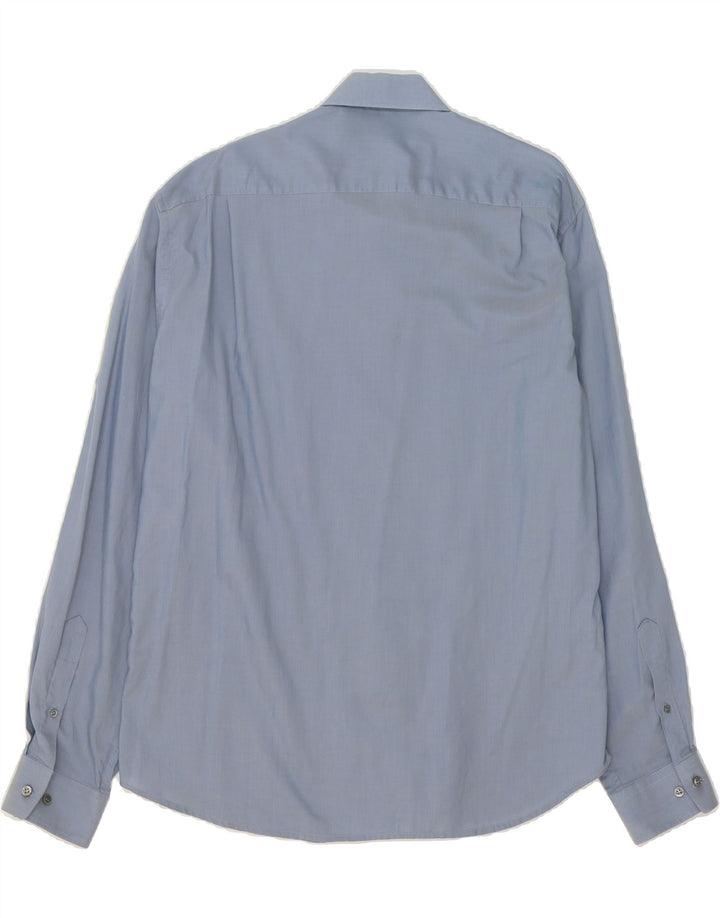 MASSIMO DUTTI Mens Shirt EU 46 XL Blue Cotton Vintage Massimo Dutti and Second-Hand Massimo Dutti from Messina Hembry 