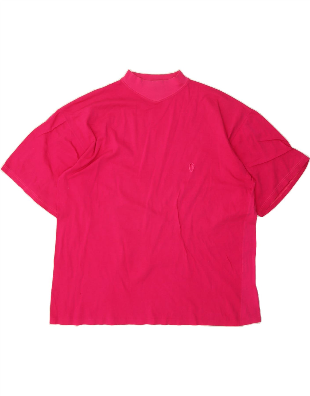 CONTE OF FLORENCE Mens T-Shirt Top IT 54 XL Pink Cotton Vintage Conte of Florence and Second-Hand Conte of Florence from Messina Hembry 