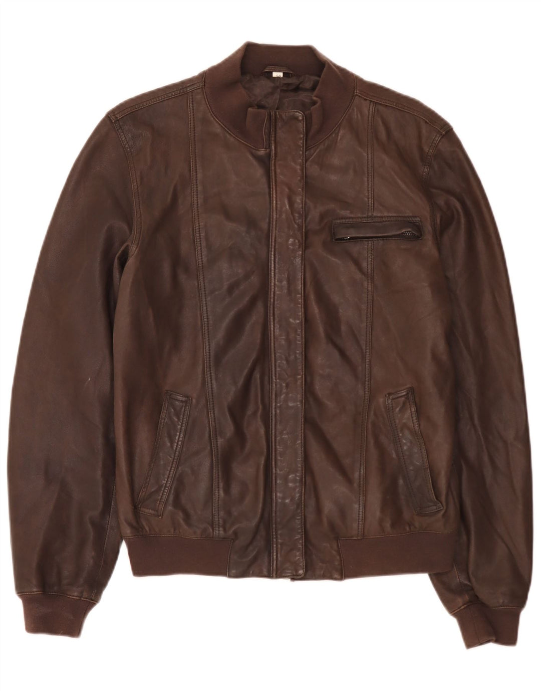 Vintage muška kožna jakna UK 40 Large Brown