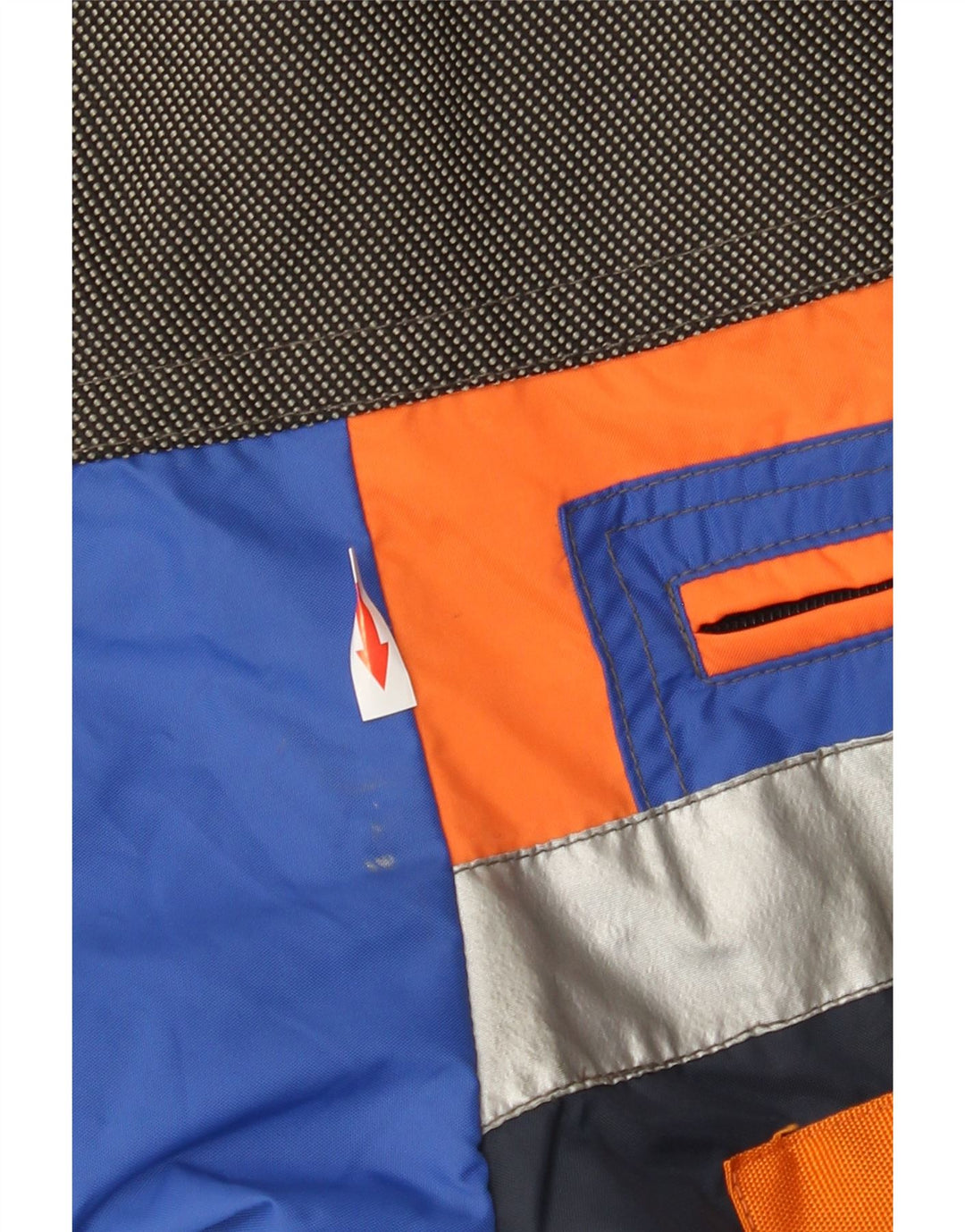 Anzi Besson muška skijaška jakna s kapuljačom IT 50 Large Blue Colourblock
