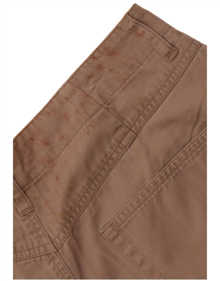 EDDIE BAUER Ženske chino kratke hlače s visokim strukom US 12 Large W30 Bež